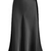 satain silk skirt