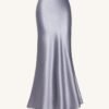 satain silk skirt