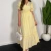 robe chic rayée
